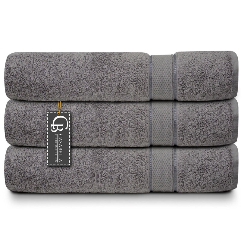 Fiorindo Jumbo Bath Sheet, Silver