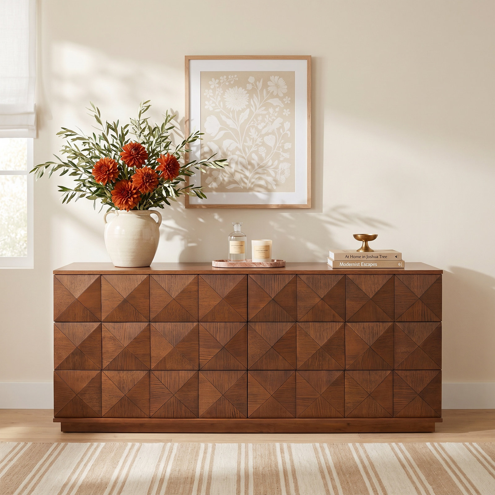 Iriye 63" Dresser, Walnut