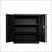 Durable Metal Storage Cabinet With 2 Doors And 2 Adjustable Shelves, Lockable For Office, Garage, And Warehouse Use