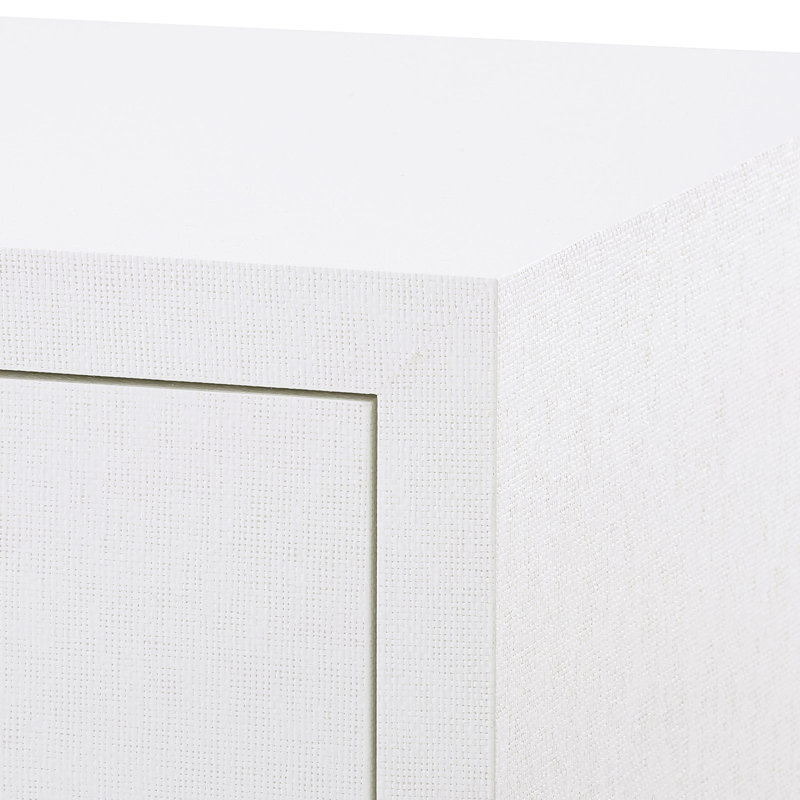 Frances Accent Chest, White