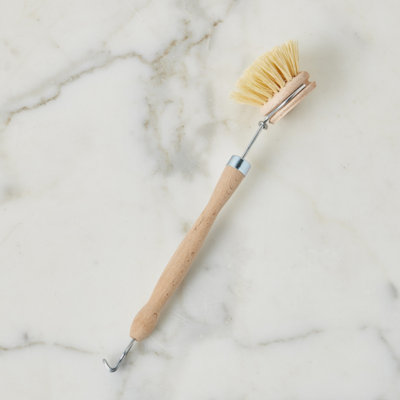 Euro Wood-Handled Dish Brush