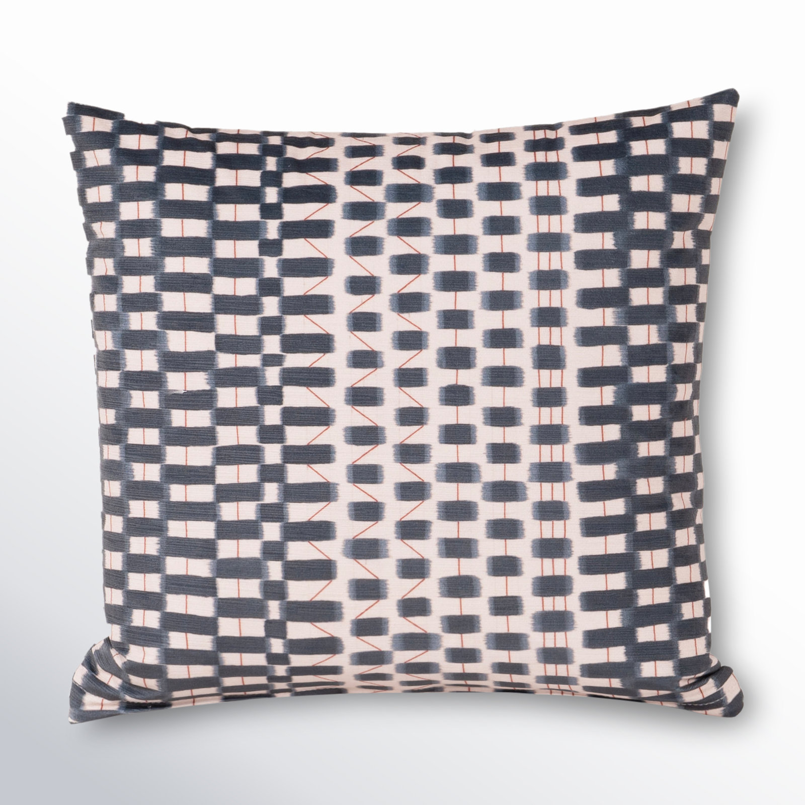 Oakden Throw Pillow, Blue, Bolster 8"H x 21"W, Polyester