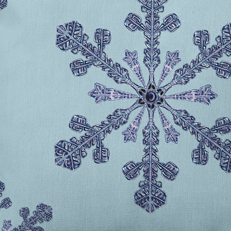 Vail Geometric Reversible Throw Pillow, 16" H x 16" W, Light Blue