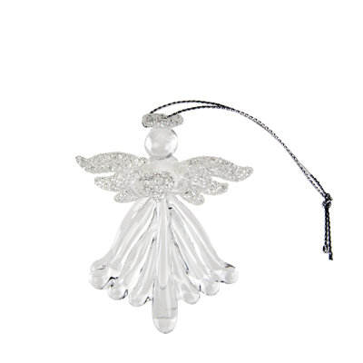 Mcdaniel 8cm Glass Hanging Figurine Ornament
