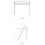 Cant Solid Wood Writing Desk-227399664