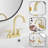 Centerset 2-handle Bathroom Faucet with Drain Assembly-73662778