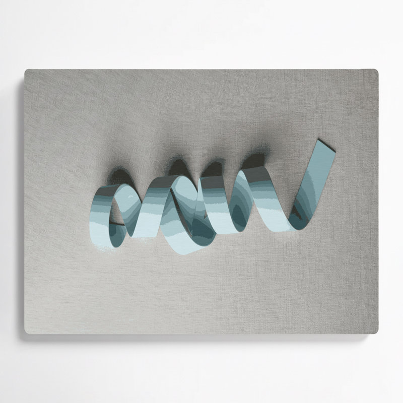 Minimalisme 88, art mural gris en métal, H 20 po x l 20 po