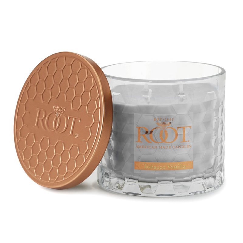 Tobacco Vanilla Beeswax 12 oz Scented Jar Candle