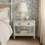 Grande table de chevet Beckett, crème antique-562184286