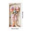 Kbndieu Easter Door Curtain Suitable for Large Party Supplies Room Garden Wall Decoration Holiday Decoration Background