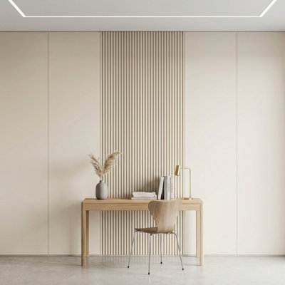VILO Slat Panel S Deep Grey 104 5/16" x 5 13/16"