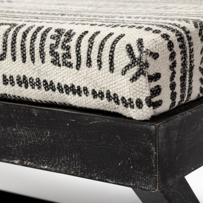 Richard Cotton Upholstered Bench