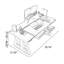 Bureau debout blanc en bois manufacturé-1619456278-1619456283
