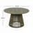 Alassane Catalina 47" Round Wood Outdoor Dining Table-114545381