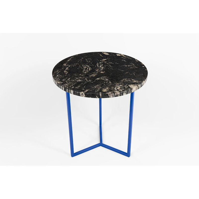 Driscoll Frame End Table, Blue