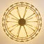 10-Light Dimmable Modern Drum Crystal Chandelier