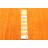 Kashkuli Gabbeh Orange Rug 2'6" x 7'10"