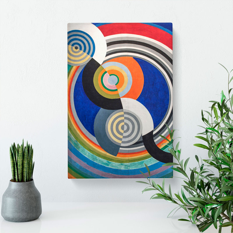 Rhythm Vol.2 by - Wrapped Canvas Painting, 50cm H x 35cm W x 3cm D