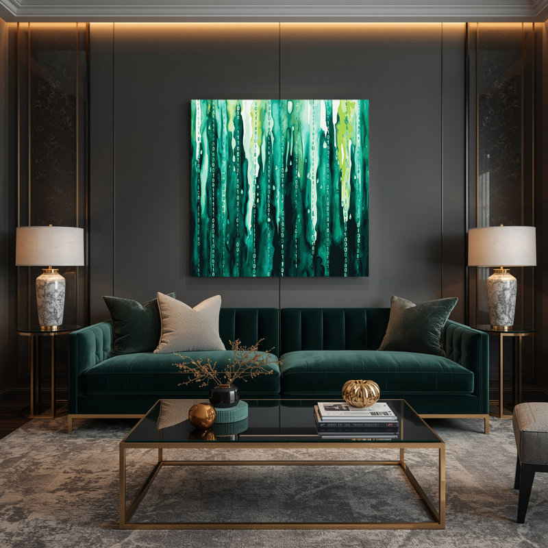 Art mural sur toile Sci Fi, H 12 po x l 12 po