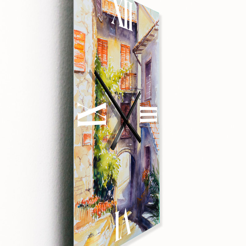 Horloge murale rustique et idyllique italien, Grand