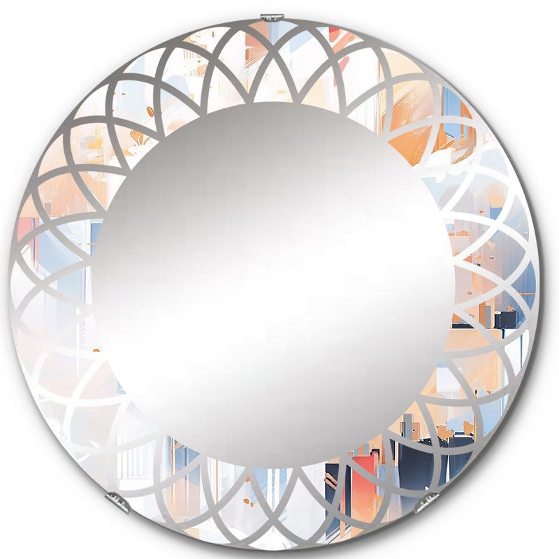Miroir mural Zaysan, 24 po x 24 po