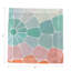 Serviettes de table en satin de coton Mosaico-122067021