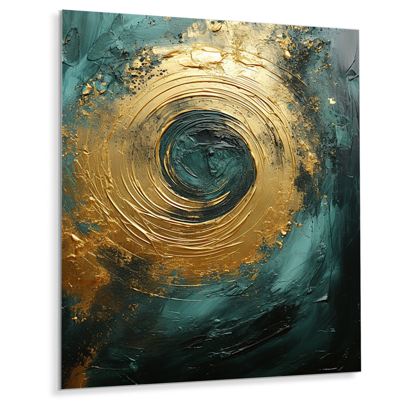- Salon d'art mural en métal à spirales abstraites, H 40 po x l 30 po x P 1,5 po
