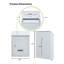Celes Steel Wall Mounted Post Box-1751181078
