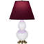 Petite lampe d'appoint à double gourde-372527723-371895647