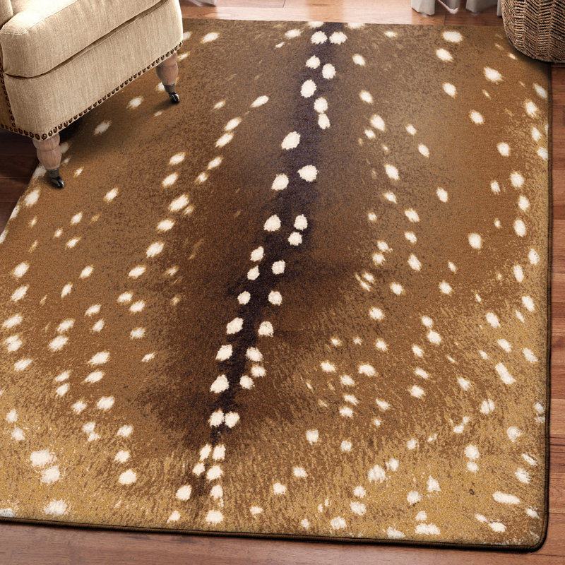 Gavyn Animal Print Indoor Rug, Rectangle 8' x 11'