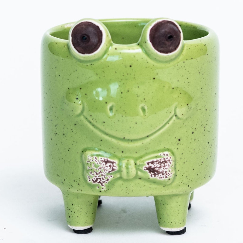 Jardinière Happy Fred, H 3,5 po x l 2,9 po x P 2,9 po