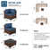 Bhairavi 6 - Person Modular Patio Conversation Sets with Cushions