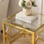 Table d'appoint 19,7 po Modern Gold-316842803