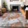 Premium Machine Washable Prisco Terracotta Rug