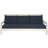 71.7'' Wide Straight Acacia Patio Daybed with Cushions-291028154-291028153