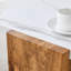 Table basse hexagonale avec pieds robustes