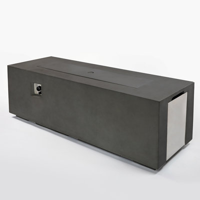 Table rectangulaire pour foyer d'extérieur au propane 60000BTU