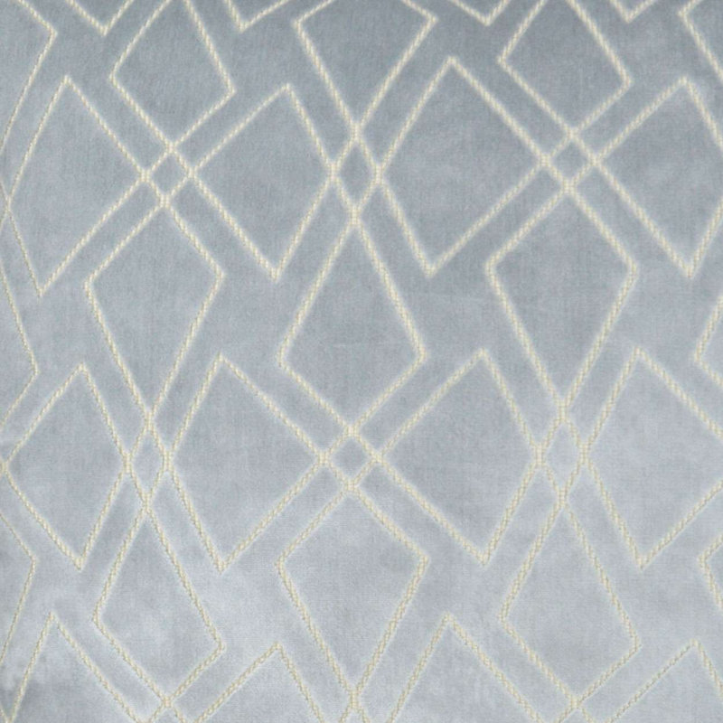 Shattered Geometric Pillow Cover & Insert, Bolster 14"H x 42"W, Glacier