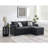 Modern Sleeper Sectional Sofa with Chaise Lounge