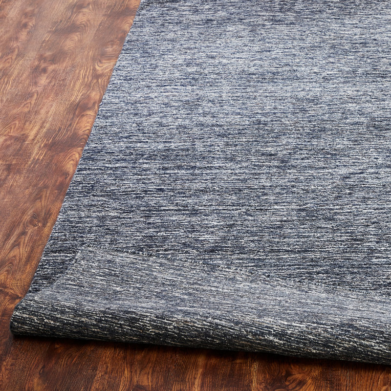 Langlais Hand Loomed Area Rug in Gray, Rectangle 12' x 15'
