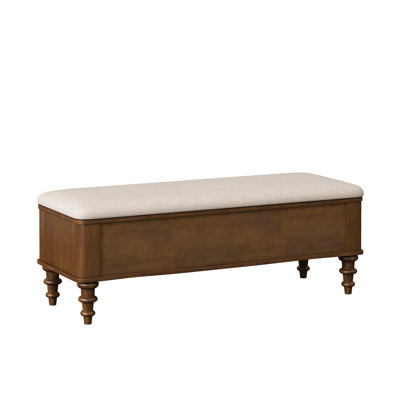 Banc de rangement avec repose-pieds Astin