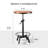 Afanasii 2 - Person Pine Solid Wood Top Four Leg Dining Set