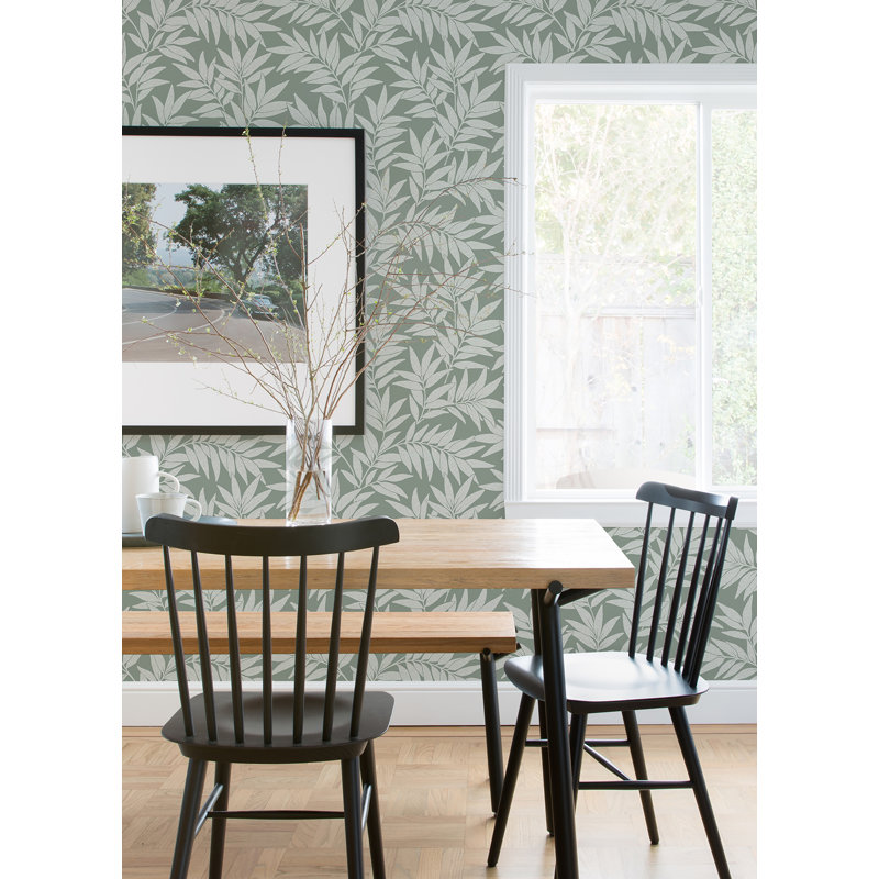 Rouleau de papier peint texturé L 33 pi x l 20,5 po, Vert