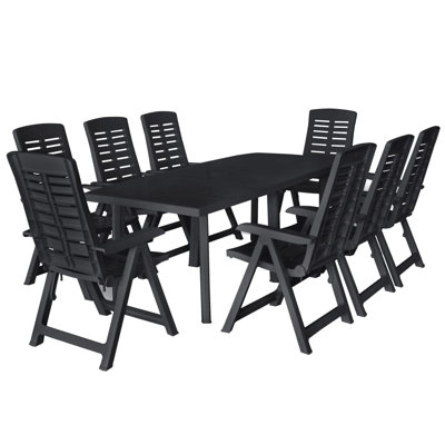 Fantasia 8 - Person Patio Dining Set with Rectangular Table