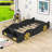 Abdullbasit Twin Size Race Car-Shaped Platform Bed with Wheels-809423203