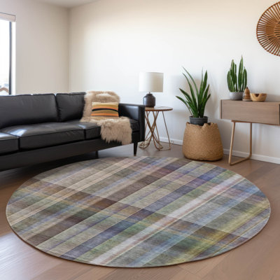 Premium Machine Washable Cerrito AMF534 Pewter Rug