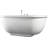 70.87'' x 37.37'' Whirlpool Acrylic Bathtub with Faucet