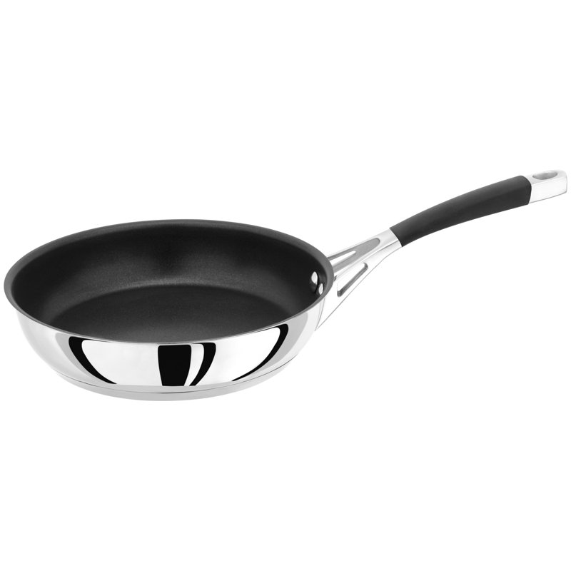 Stellar Induction Stainless Steel Non-Stick Frying Pan, 22cm