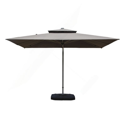 9'X 11' Rectangle Cantilever Umbrella With Center Pole(Base Not Included)