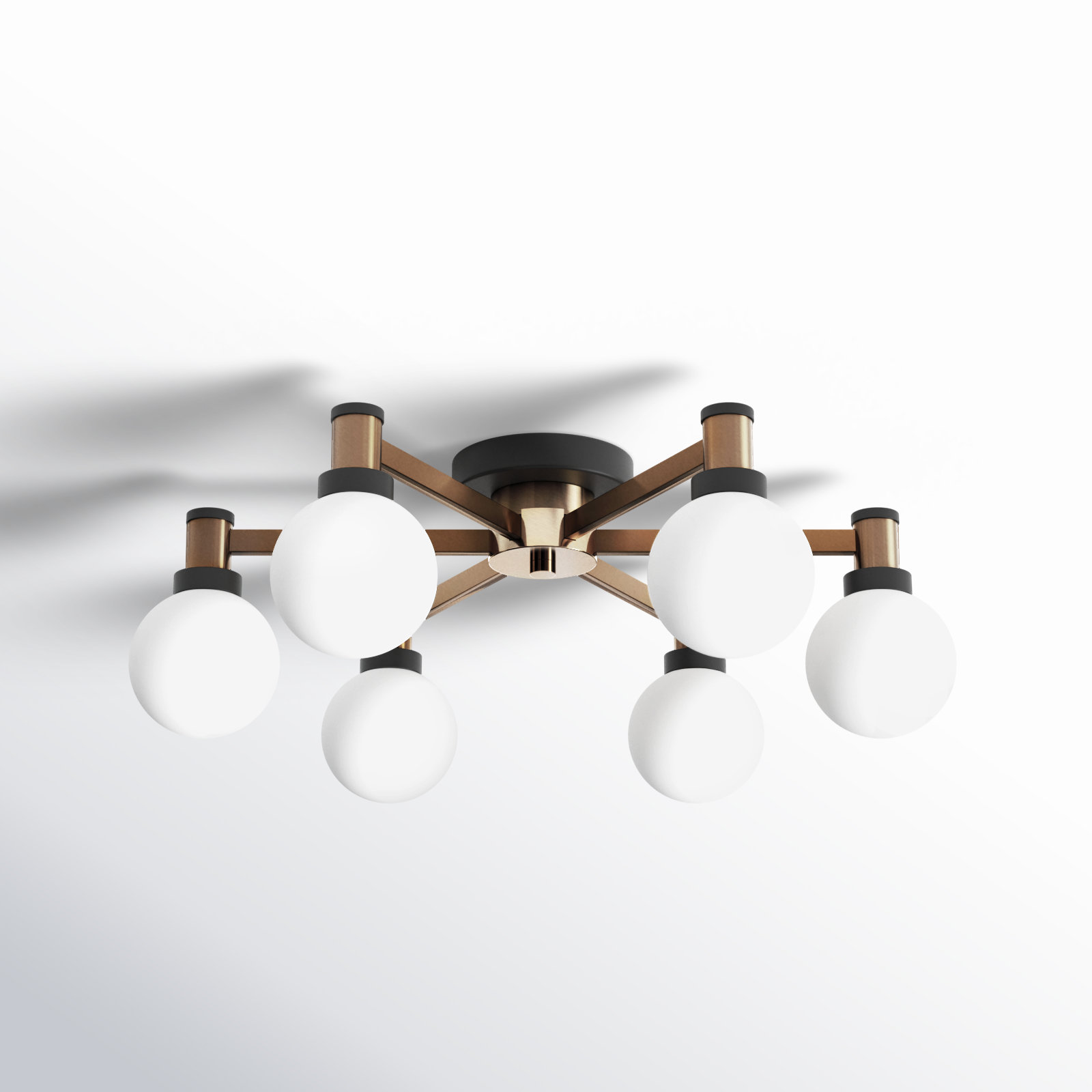 Andrea 6-Light Semi Flush Mount